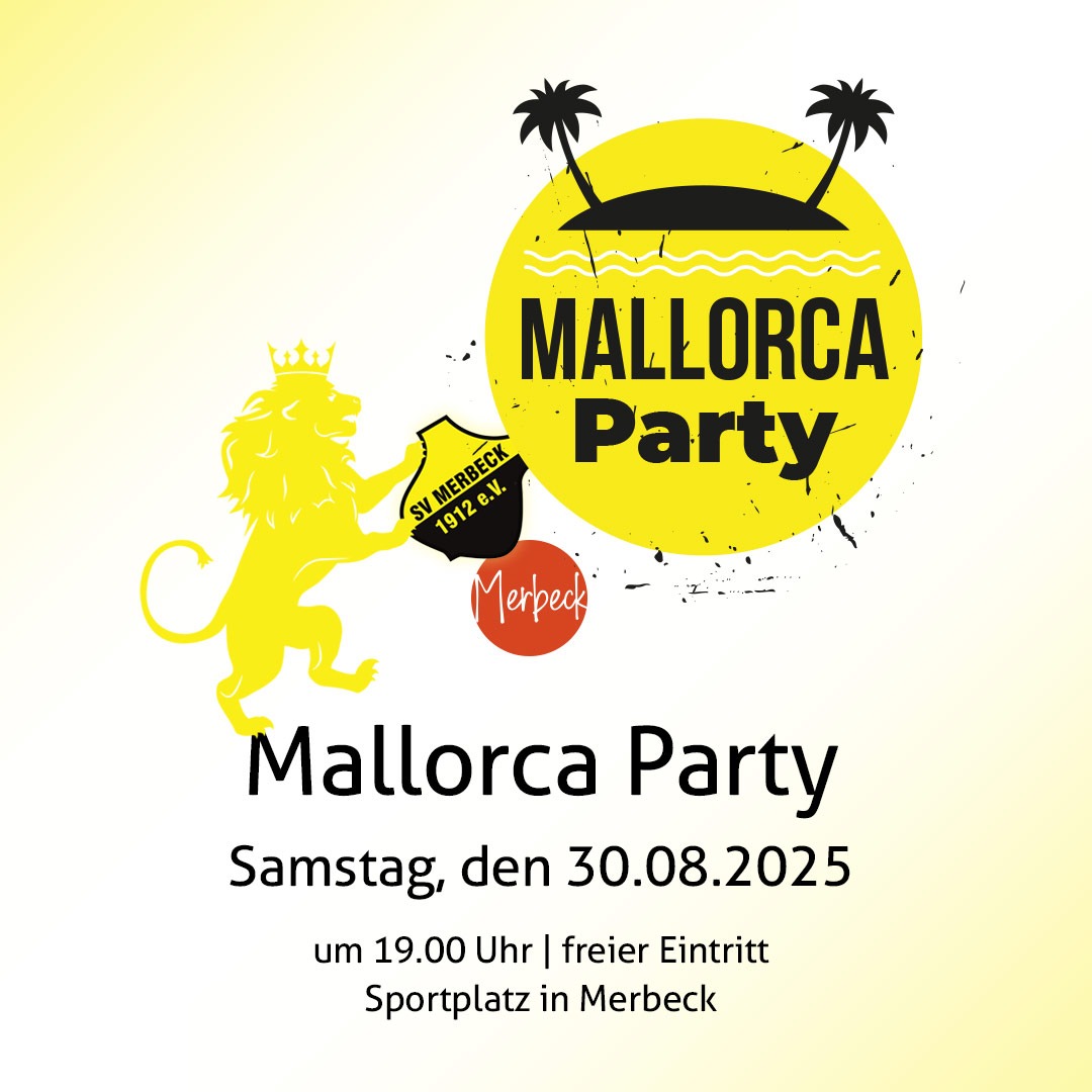 Mllorca Party am Samstag