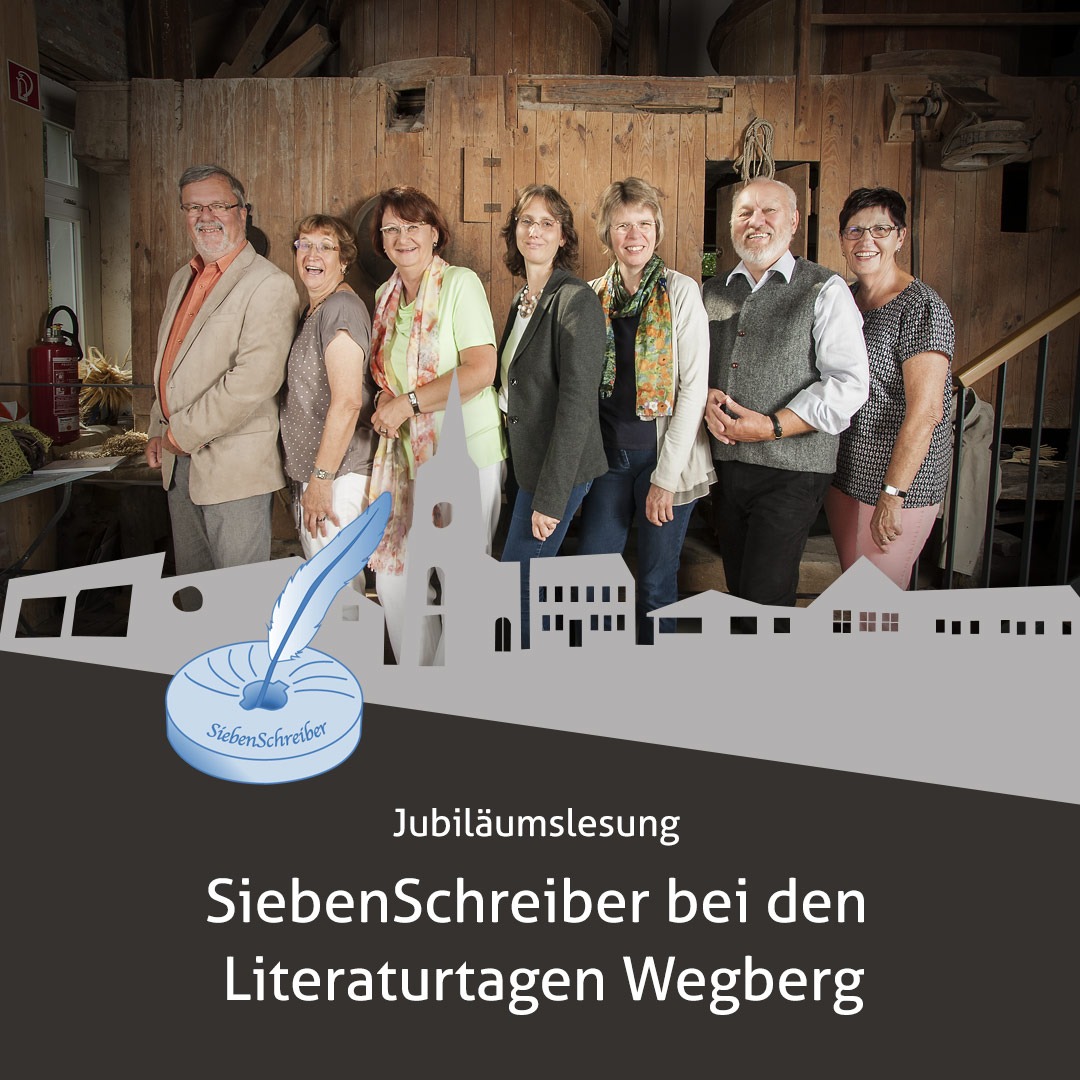 Lieteraturtage in Wegberg Siebenschreiber September 2025