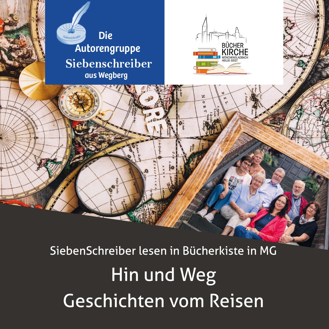 Lesung SiebenSchreiber in Bücherkiste in Mönchengladbach