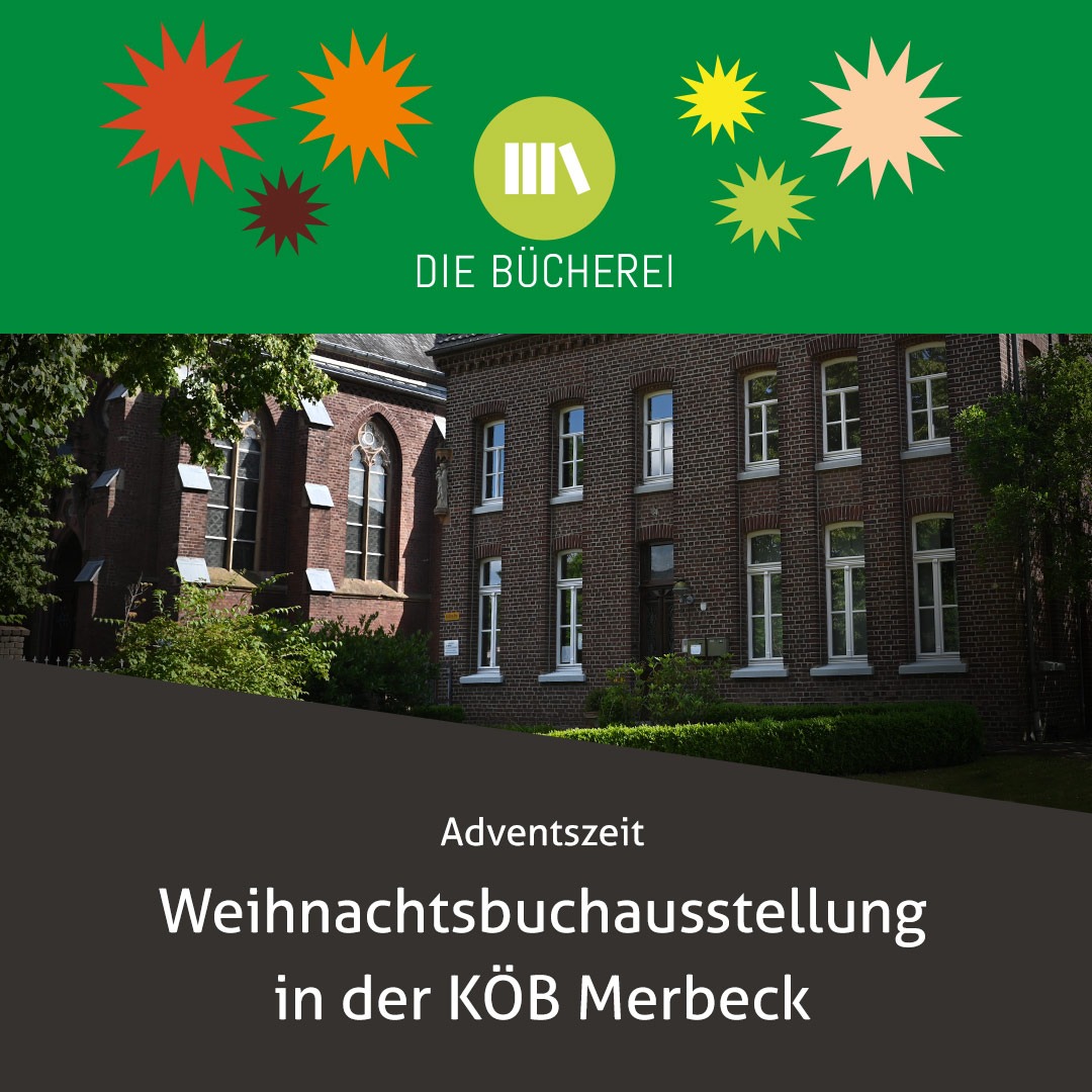 Weihnachtsbuchausstellung in der KÖB Merbeck. Finde dein Weihnachtsgeschenk in der Bücherei