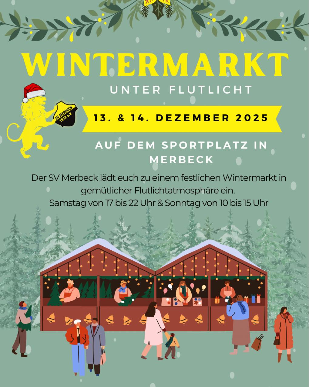 Wintermarkt SVM Merbeck für Wegberg im Kreis Heinsberg