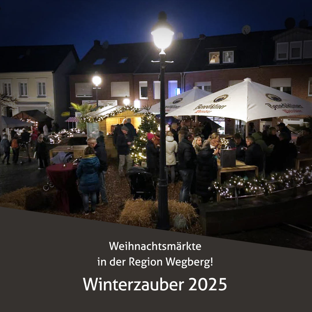 Adventsdorf | gehört zu Weihnachtsmärkte in der Region Wegberg 2025 mit Wintermarkt in Merbeck, "Beeck leuchtet", Weihnachtsmarkt in Arsbeck, Rudolphs Restaurant, Adventsmarkt, ...