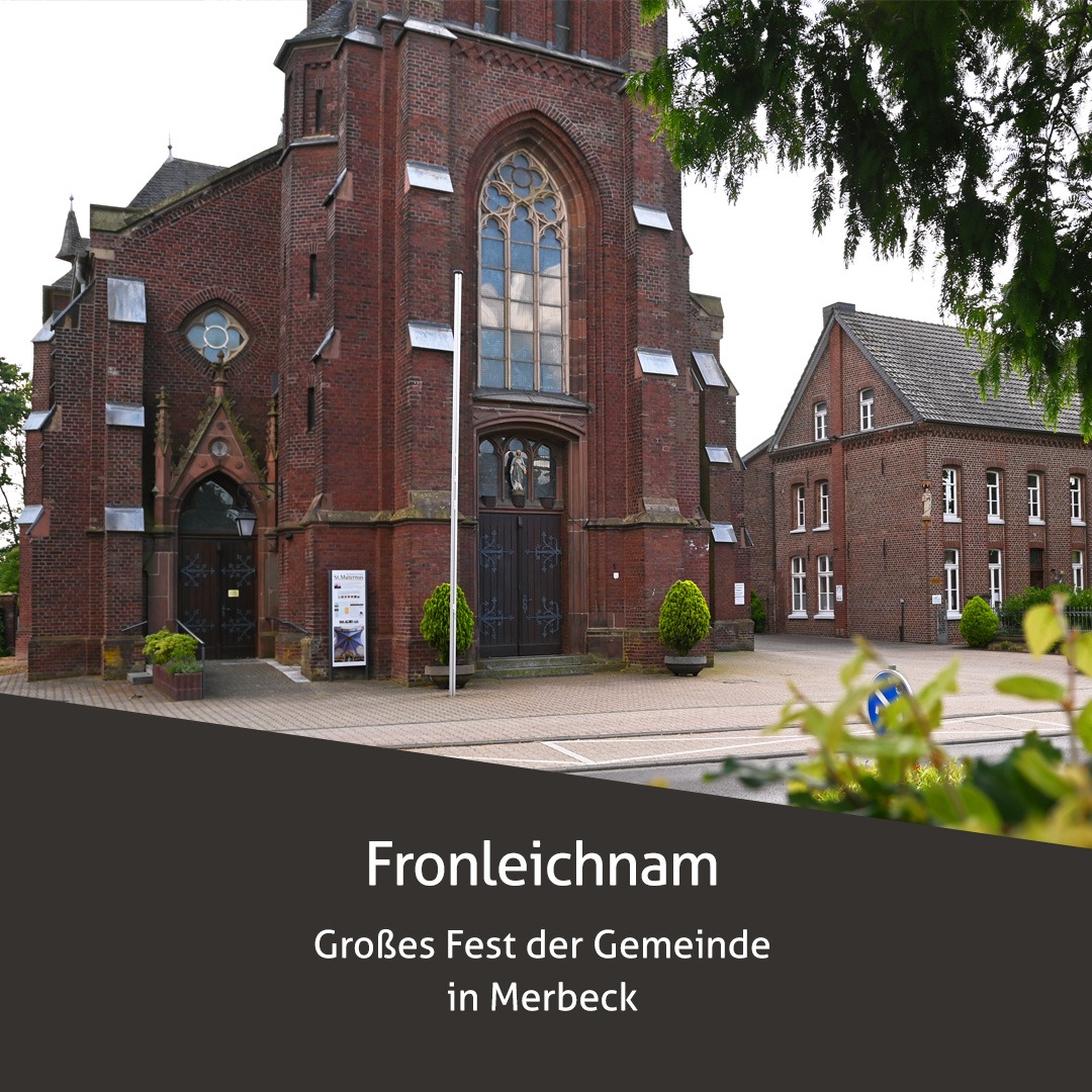 fronleichnam-fest-in-der-gemeinde-2026 Fronleichnam Flyer im Dorf mit vielen Aktionen | Veranstalter ist die Gemeinde. Ortsausschuss Pastoral