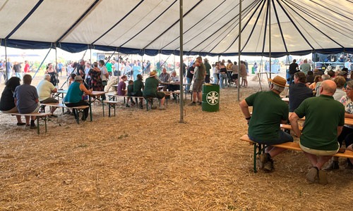 Festzelt Veranstaltungsraum | Oldtimer Traktor Treff 2026 in Tetelrath - Merbeck in Wegberg im Kreis Heinsberg / NRW