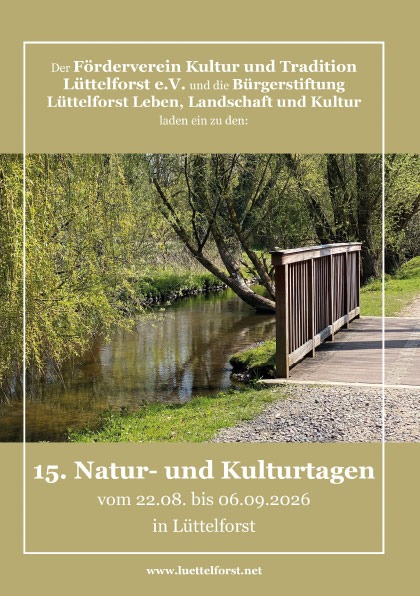 Lüttelforster Kulturtage - einmal über die Schwalm für Merbecker