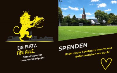 Spenden für neuen Sportplatz | SVM Familie Merbeck Wegberg